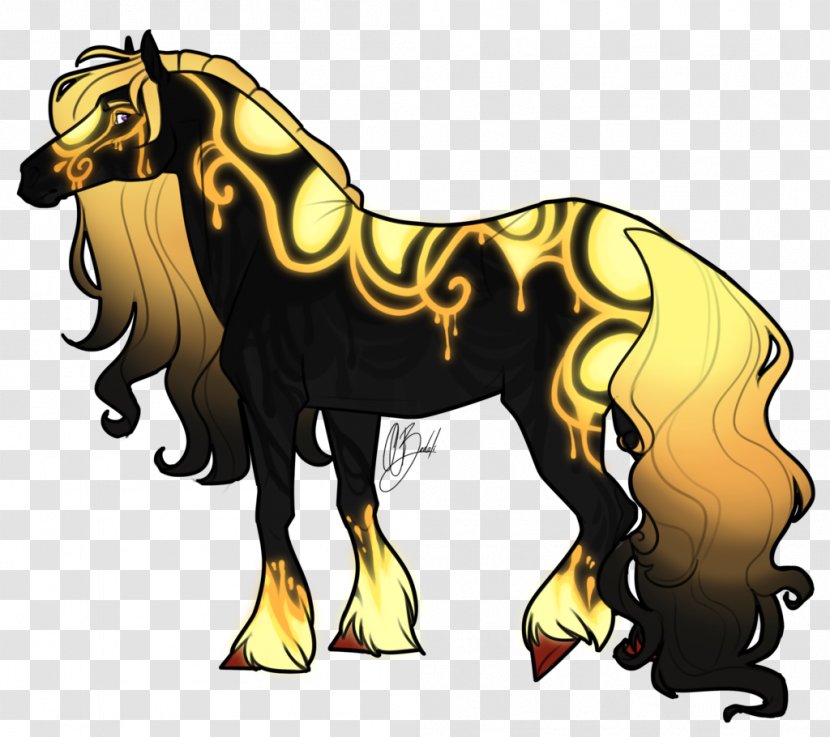Mustang Stallion Clip Art Illustration Pack Animal Transparent PNG