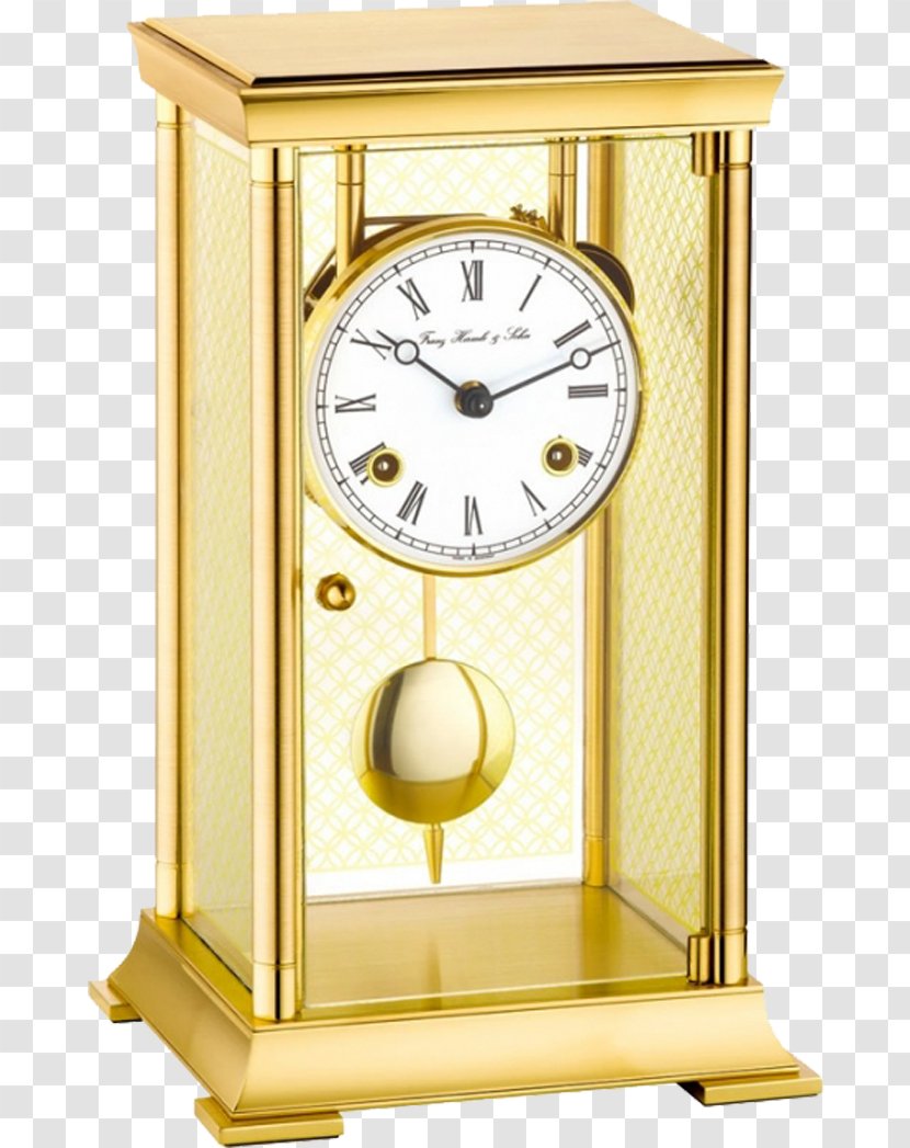 Mantel Clock Hermle Clocks Modern With 8 Day Running Time From Classic Table 22961-002100 Transparent PNG