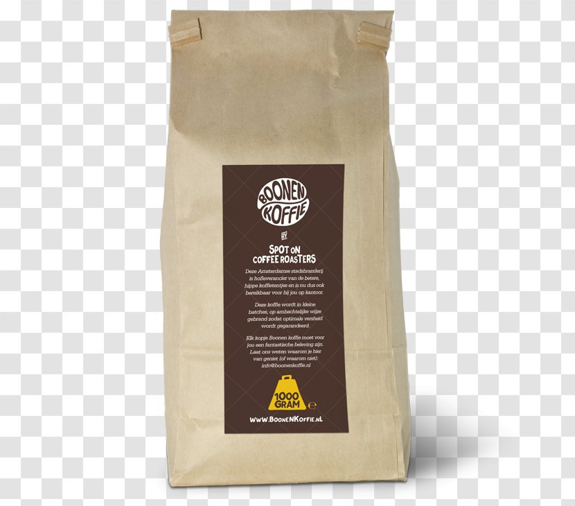 Spot On Coffee Roasters Paper Bag Gunny Sack - Ingredient Transparent PNG
