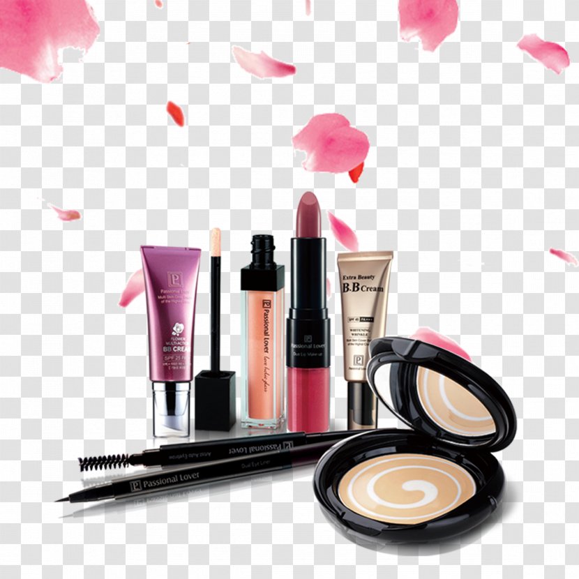Cosmetics Toiletry Bag Makeup Brush - Pink - Lipstick Beauty Home Transparent PNG