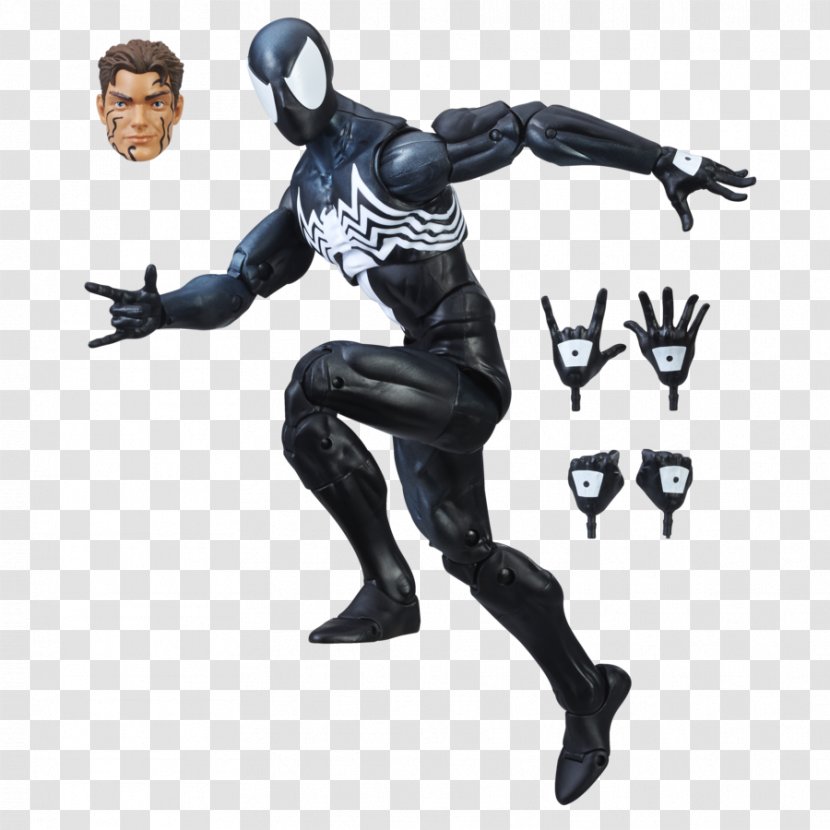 Spider-Man Sandman Marvel Legends Symbiote Action & Toy Figures - Male - Black Spider Transparent PNG