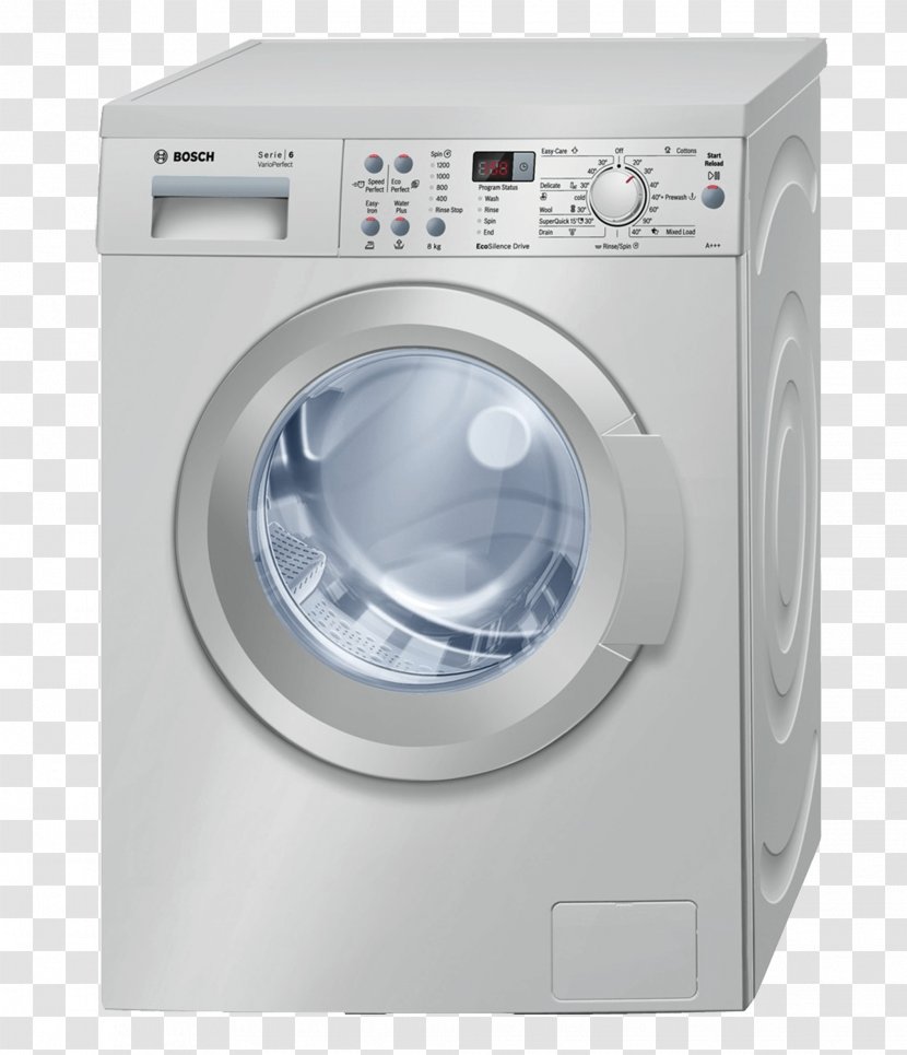 Washing Machines Home Appliance Robert Bosch GmbH Laundry - Wash Transparent PNG