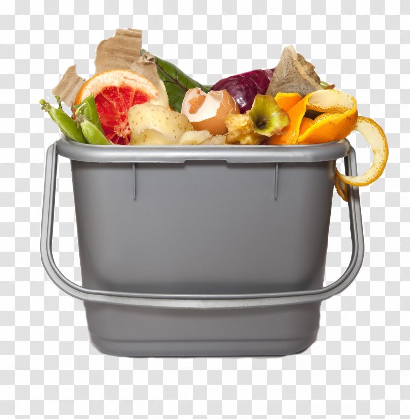 Food Waste Rubbish Bins & Paper Baskets Compost - Garbage Disposals - Trash Can Transparent PNG