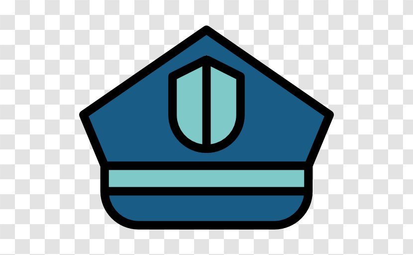 Line Angle Clip Art - Symbol - Police Cap Transparent PNG