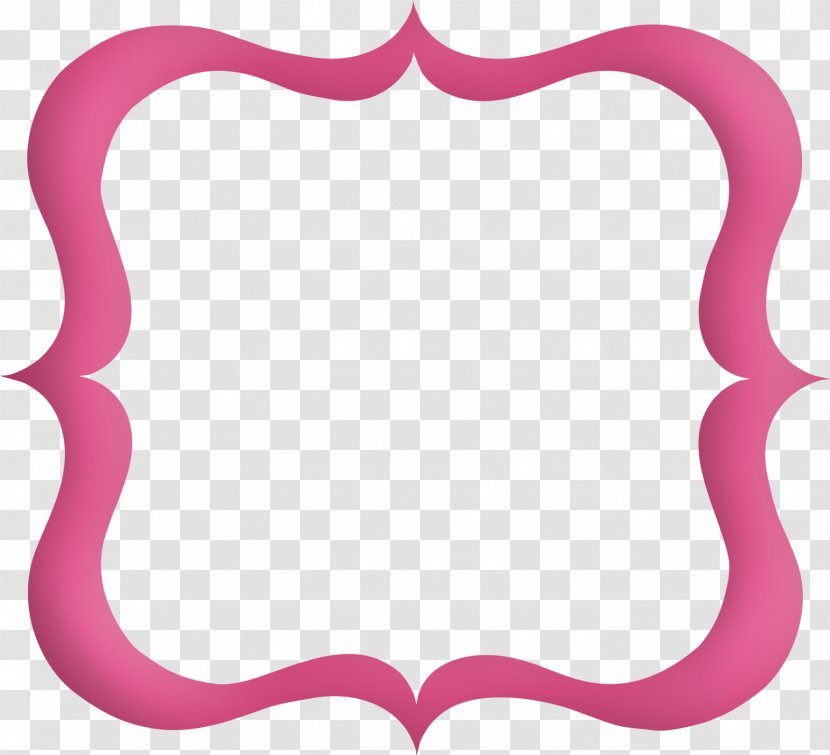 Borders And Frames Desktop Wallpaper Picture Clip Art - Convite - Pink Frame Transparent PNG