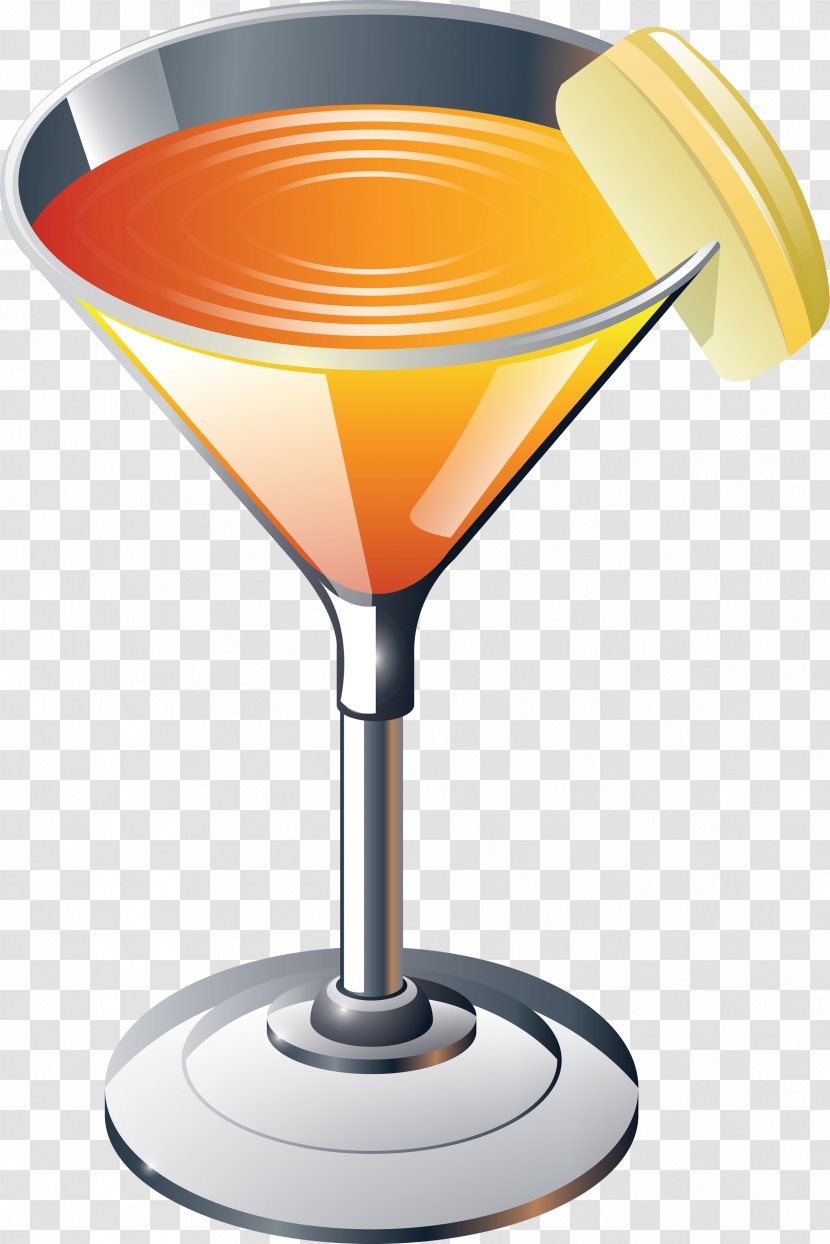 Cocktail Glass Icon - Food - Image Transparent PNG