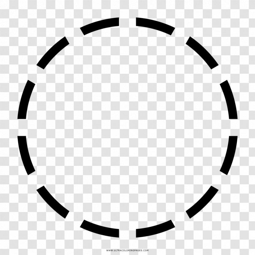 Circle White Point Angle - Monochrome Photography Transparent PNG