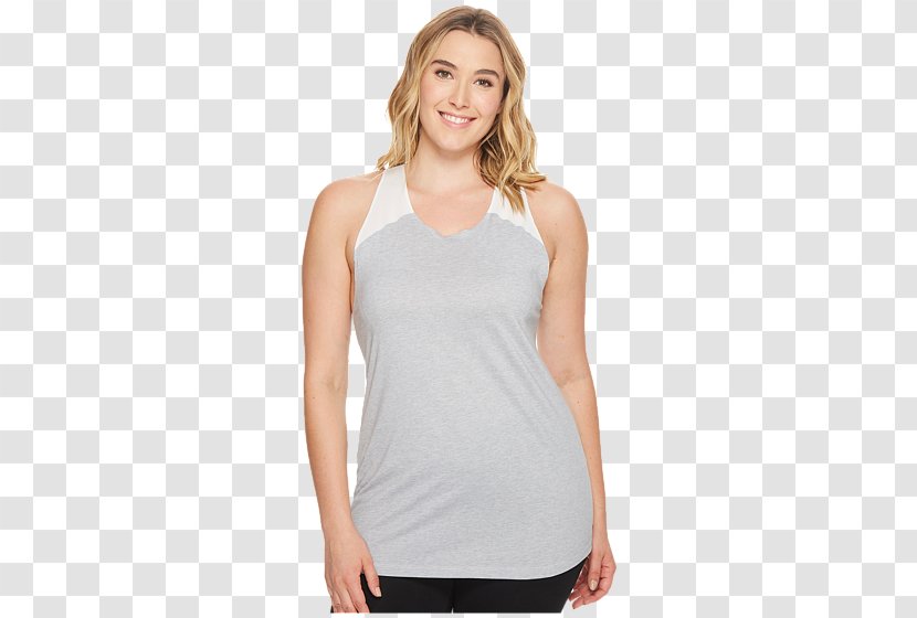 Sleeveless Shirt T-shirt Top - White Transparent PNG