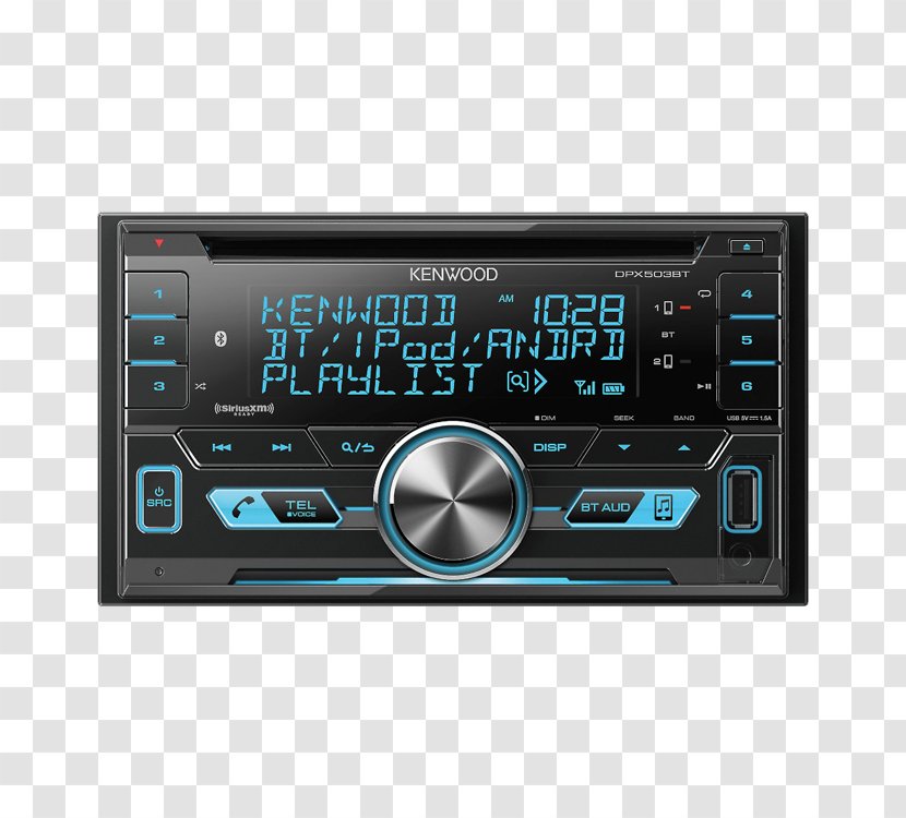 Vehicle Audio Kenwood Corporation ISO 7736 Radio Receiver Stereophonic Sound - Automotive Navigation System - Stereo 2018 Transparent PNG
