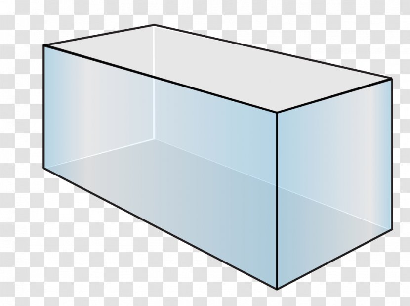 Line Angle - Furniture - Glass Tank Transparent PNG