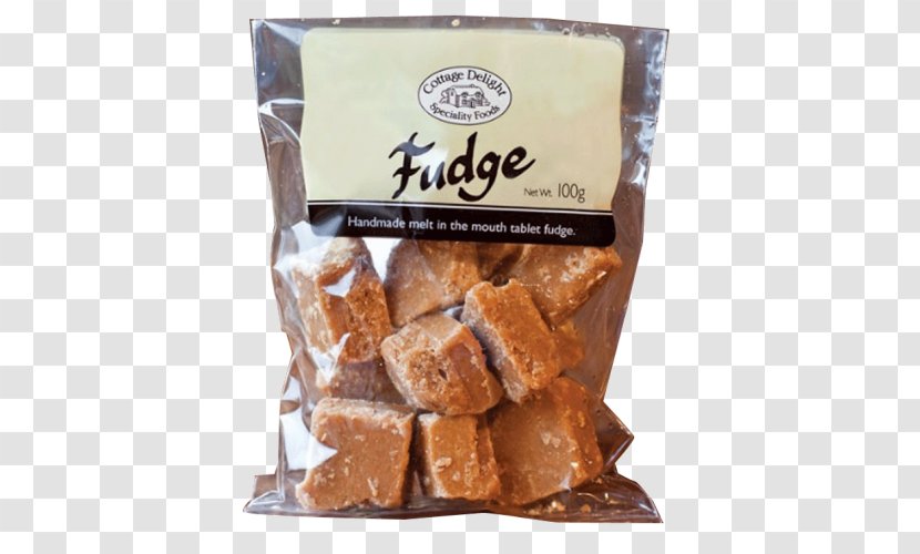 Fudge Toffee Caramel Flavor Snack - Confectionery Transparent PNG