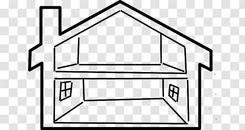 Borders Clip Art House Openclipart Room - Plan - Digital Printing Transparent PNG