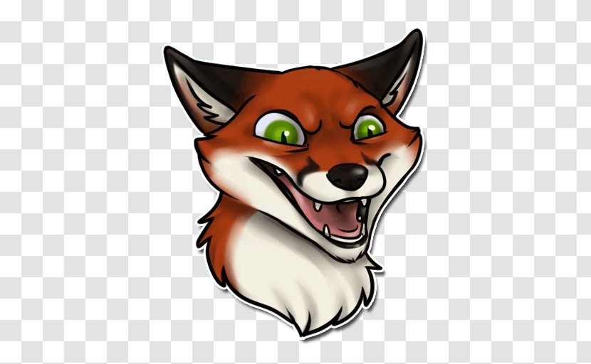 Red Fox Clip Art IMessage Snout - Carnivoran - Cartoon Transparent PNG