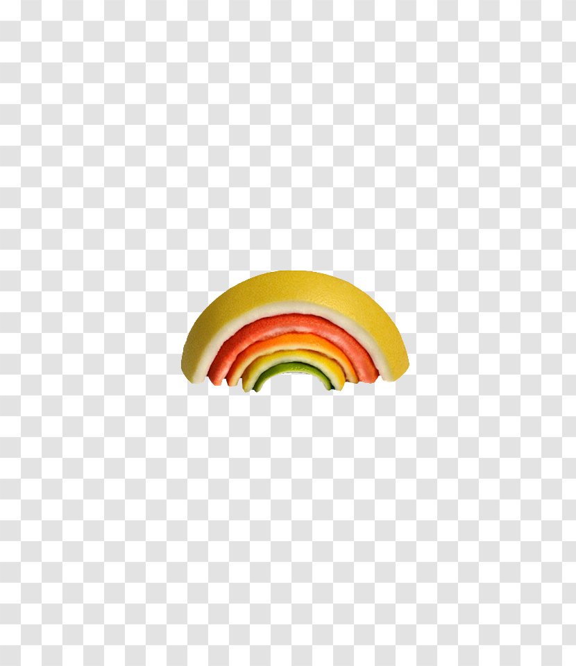 Yellow Circle Font - Grapefruit Skin Rainbow Transparent PNG