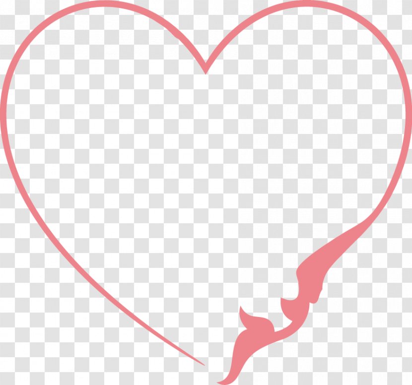 Heart Valentine's Day Transparency And Translucency Clip Art - Frame Transparent PNG