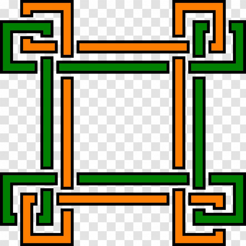 Technology Symbol Pattern - Decorative Border Transparent PNG