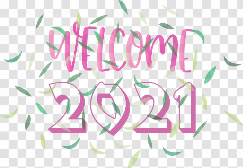 Welcome 2021 Year 2021 Year 2021 New Year Transparent PNG