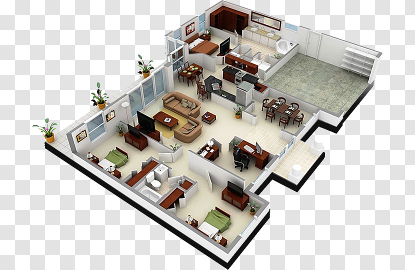 House Plan Floor Square Foot Transparent PNG