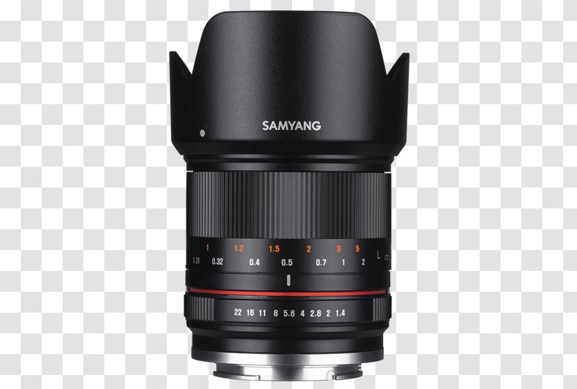 Samyang 10mm F/2.8 ED AS NCS CS Rokinon Wide-Angle 21mm F/1.4 Optics Fujifilm X-mount Camera Lens - Apsc Transparent PNG