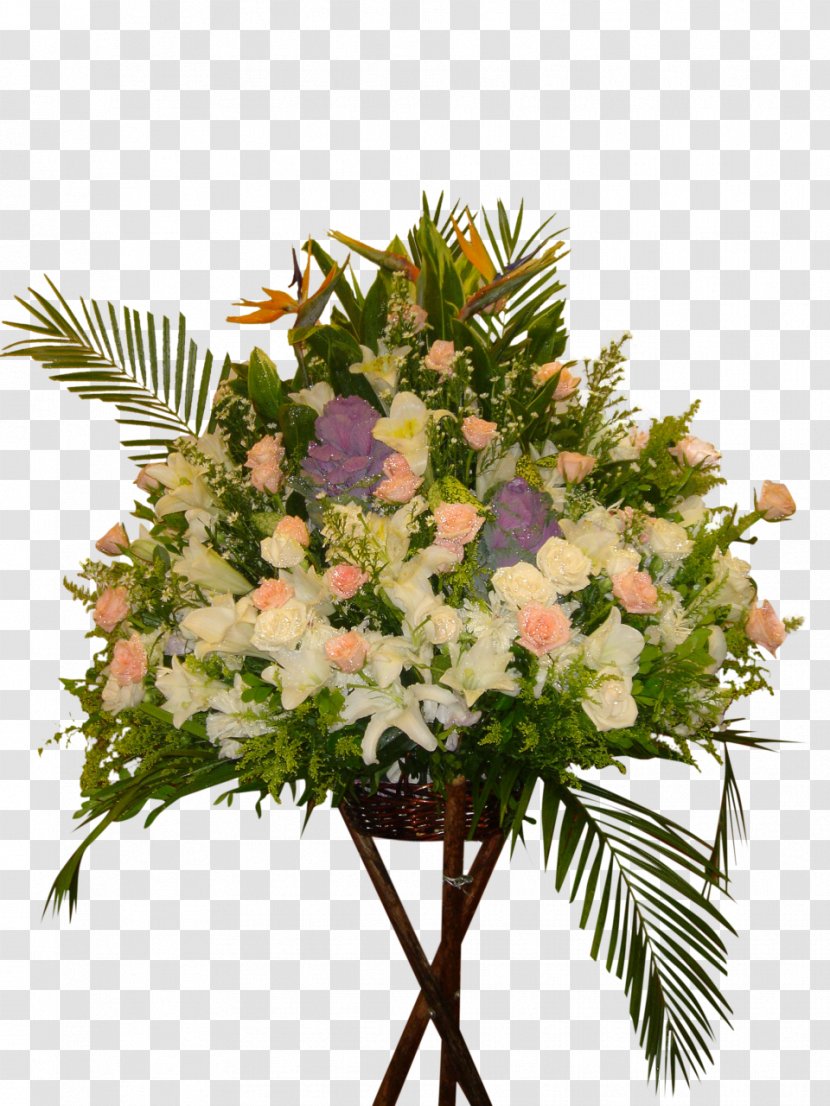 Floral Design Cut Flowers Flower Bouquet Funeral - Flowering Plant - Basketbol Filigree Transparent PNG