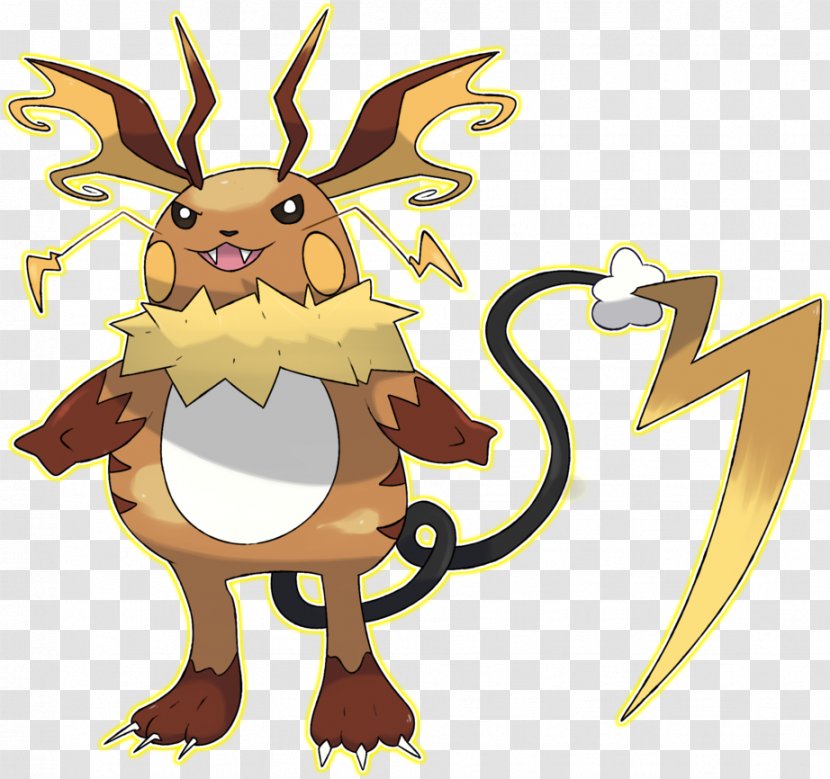 Pikachu Art Pokémon Raichu - Fan Transparent PNG