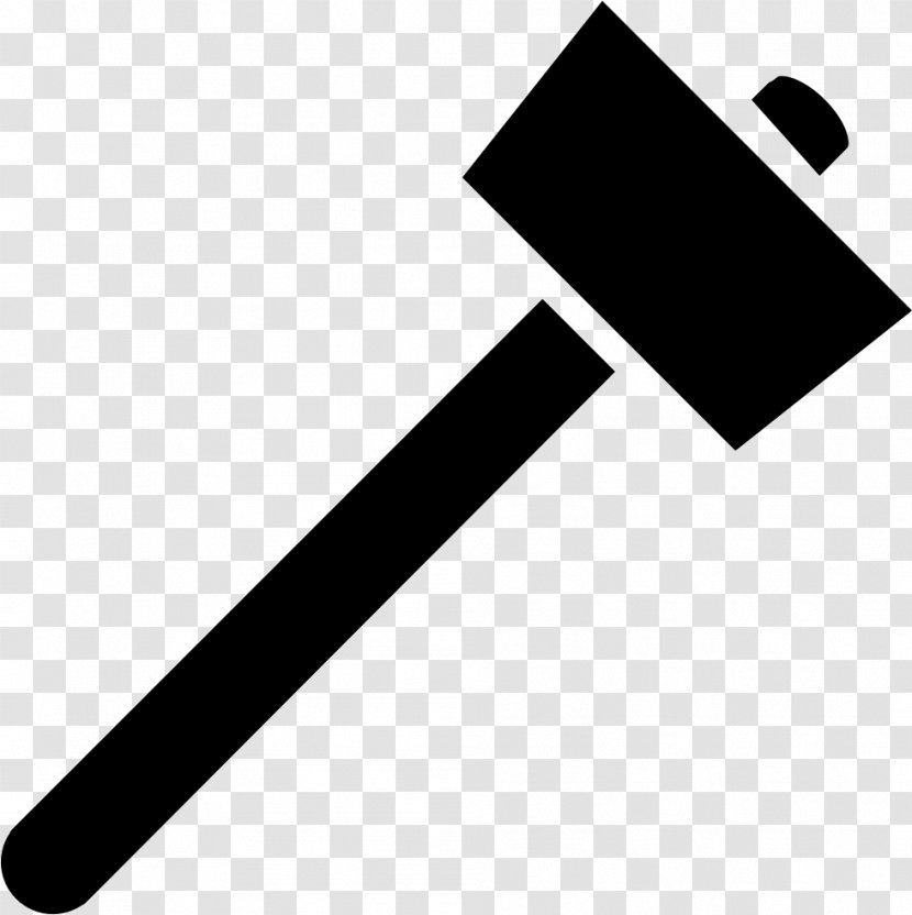 Geologist's Hammer Tool Clip Art Knife - Icon Transparent PNG