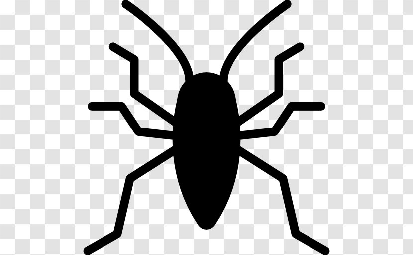 Bed Bug Clip Art - Black And White - Threat Transparent PNG
