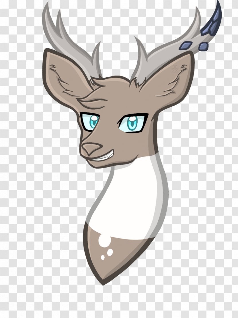 Reindeer Horse Antler Clip Art - Cute Deer Transparent PNG