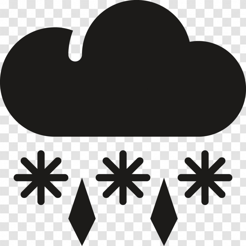 Snowflake Symbol Clip Art - Heart - Weather Transparent PNG