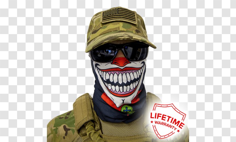Face Shield Mask Joker Clown Transparent PNG
