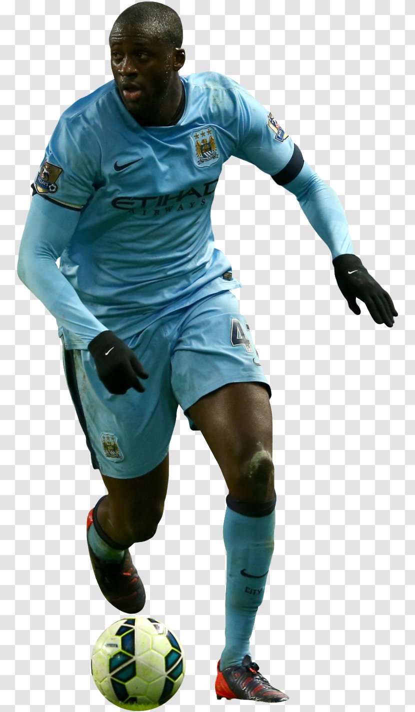Yaya Touré UEFA Champions League Football Player Team Sport - Uniform Transparent PNG