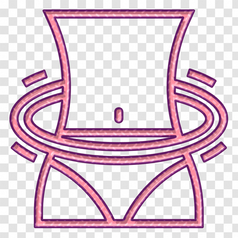 Hula Hoop Icon Gym Icon Fitness Icon Transparent PNG
