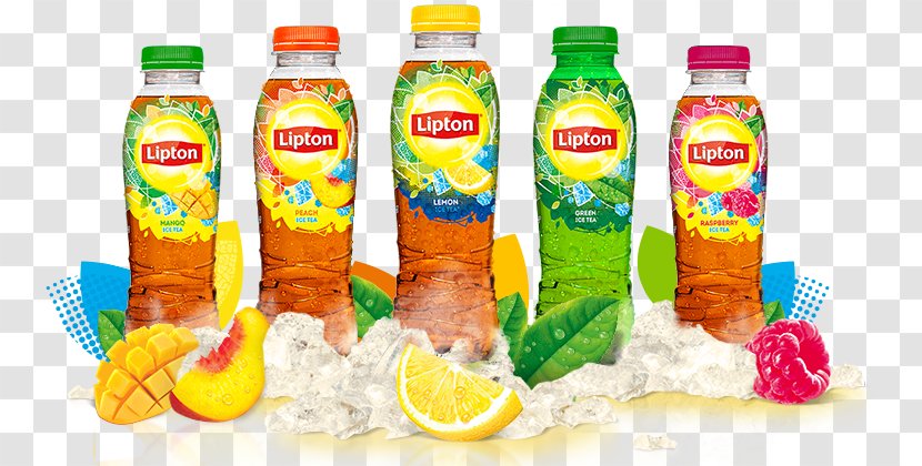 Fizzy Drinks Iced Tea Lipton Ice - Drink Transparent PNG