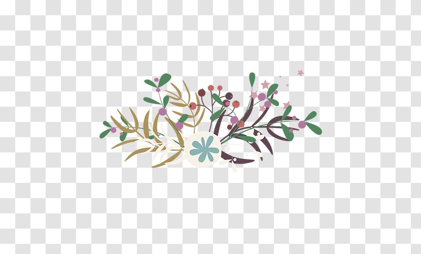 Adobe Illustrator - Branch - Floral Decoration Transparent PNG