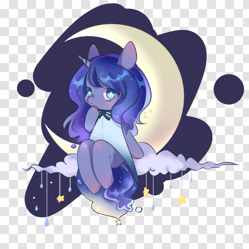 Pony Princess Luna Fan Club Association Clip Art - Watercolor Transparent PNG