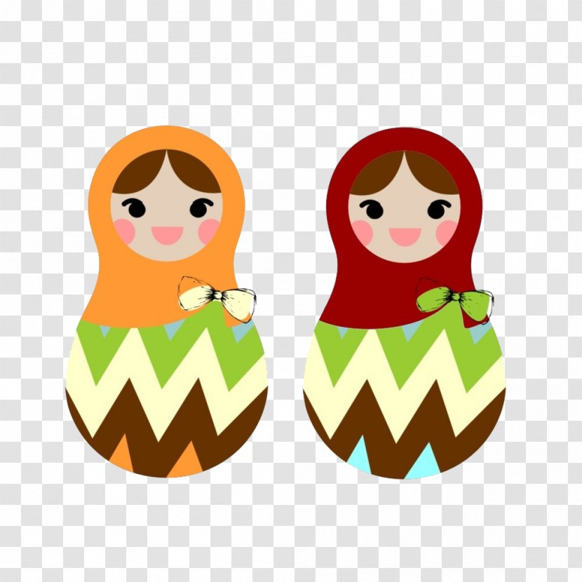 Russia Matryoshka Doll Clip Art - Fruit - Colorful Russian Dolls Transparent PNG