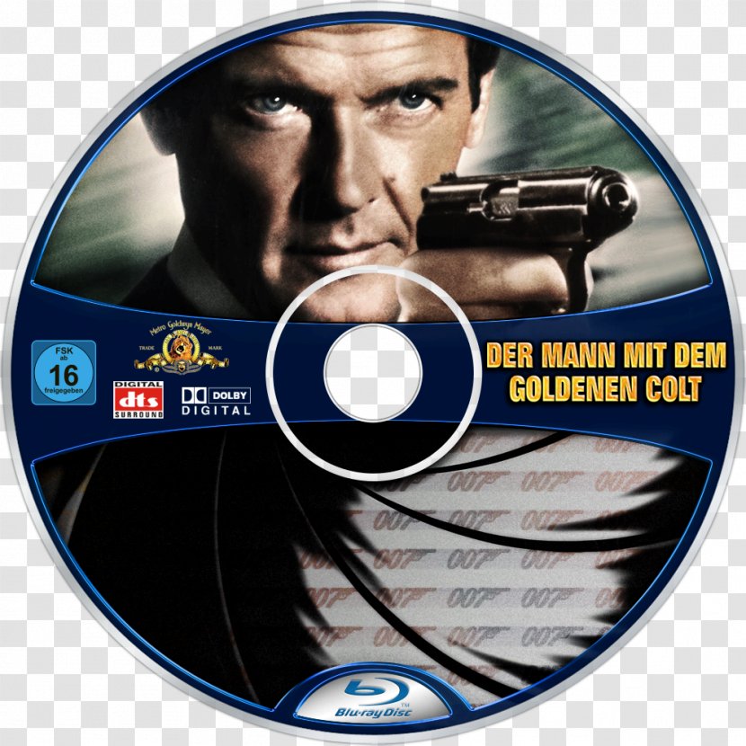 The Man With Golden Gun Blu-ray Disc James Bond DVD YouTube - Youtube Transparent PNG