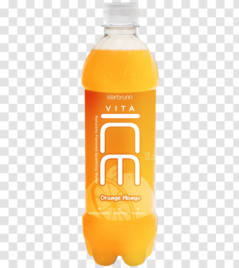 Orange Drink Juice Soft - Ice Transparent PNG