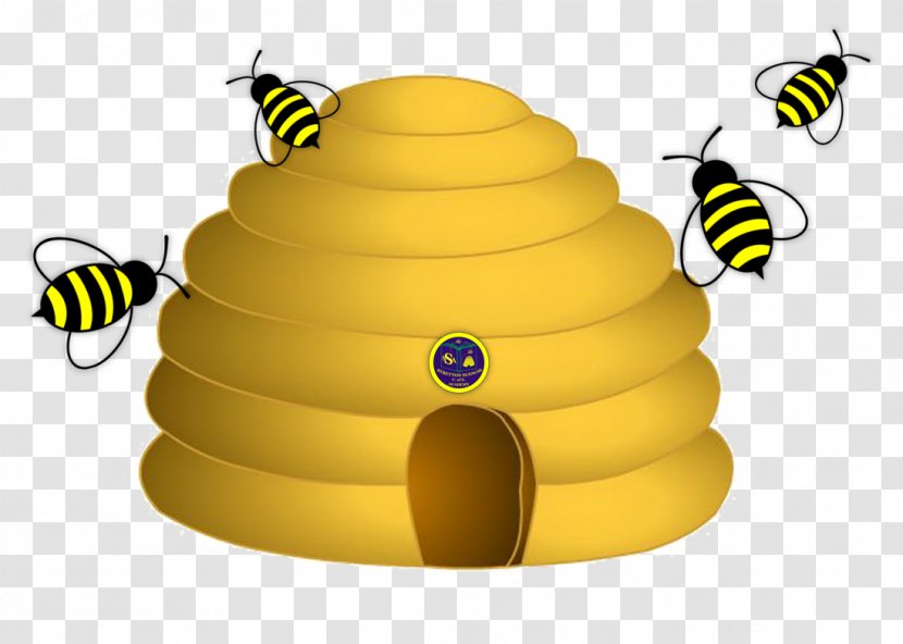 Honey Bee Beehive Bumblebee Clip Art - Hive Transparent PNG
