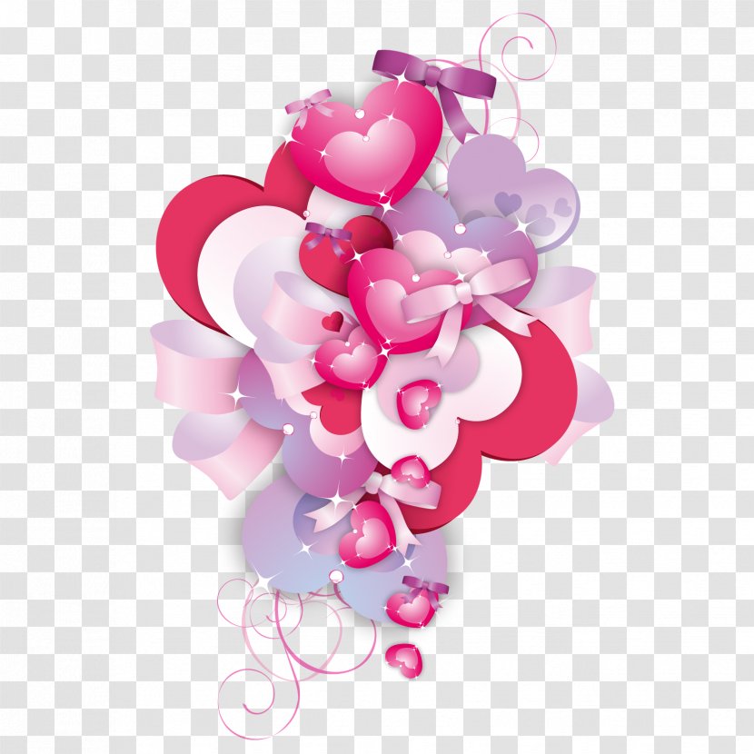 Heart Wallpaper - Android - Vector Red Flower Bouquet Transparent PNG