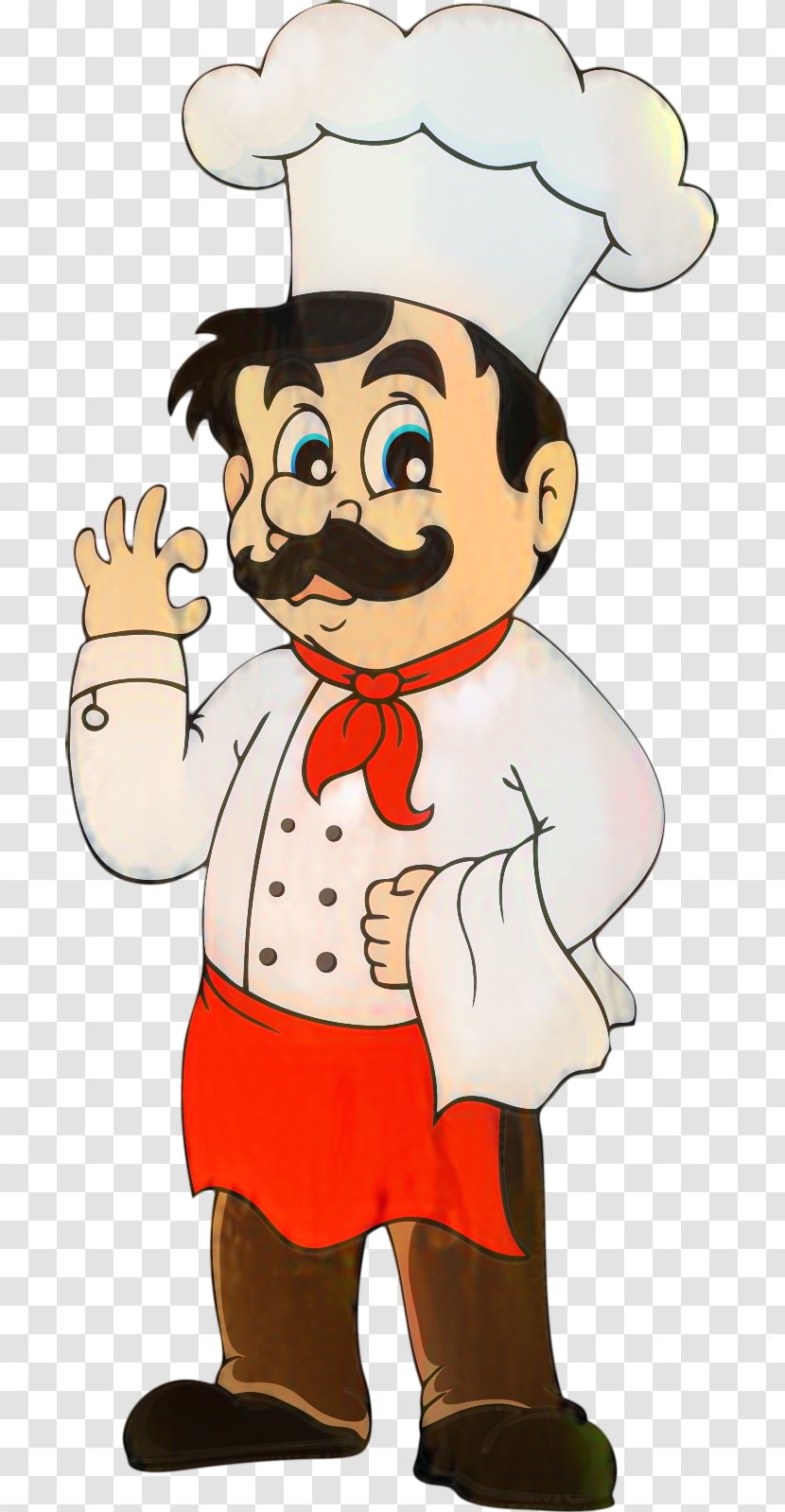 Chef Cartoon - Pleased Gesture Transparent PNG
