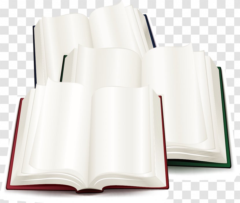 Book Bladzijde Euclidean Vector - Material - Creative Books Transparent PNG