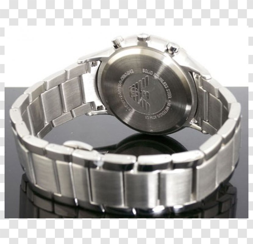 Armani Watch Chronograph Clock Fashion - Platinum Transparent PNG