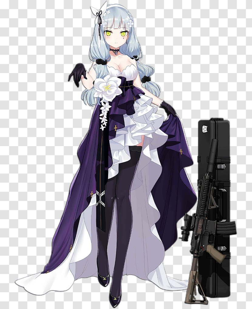 Girls' Frontline Heckler & Koch HK416 Tom Clancy's Rainbow Six Siege USP Video Game - Watercolor - M416 Transparent PNG