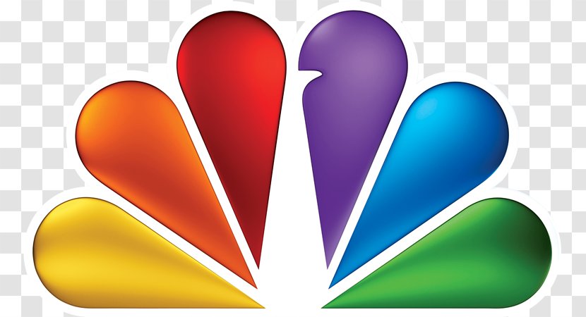 Logo Of NBC Television - Heart - Design Transparent PNG