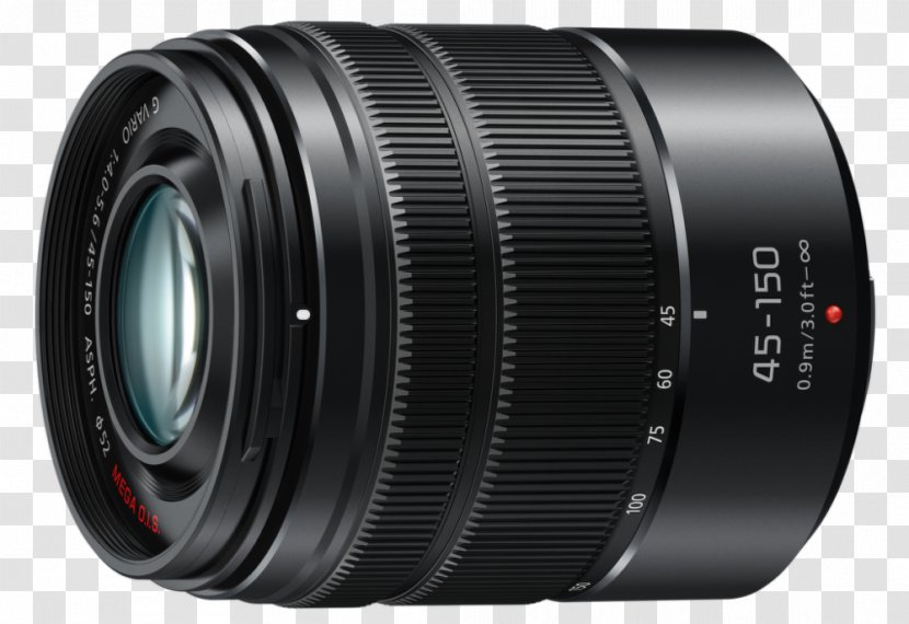 Panasonic Lumix DMC-G1 DMC-GF3 G Vario Telephoto Zoom 45-150mm F/4.0-5.6 H-FS45150 ASPH MEGA O.I.S. - Fisheye Lens - Camera Transparent PNG