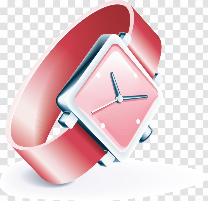 Royalty-free Illustration - Cdr - Hand-painted Watches Transparent PNG