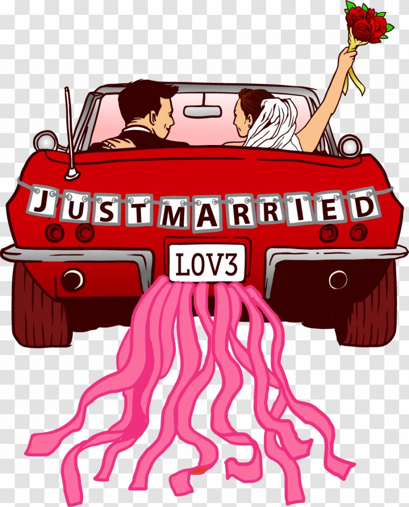 Wedding Invitation Marriage Proposal - Man - Vector Car Transparent PNG
