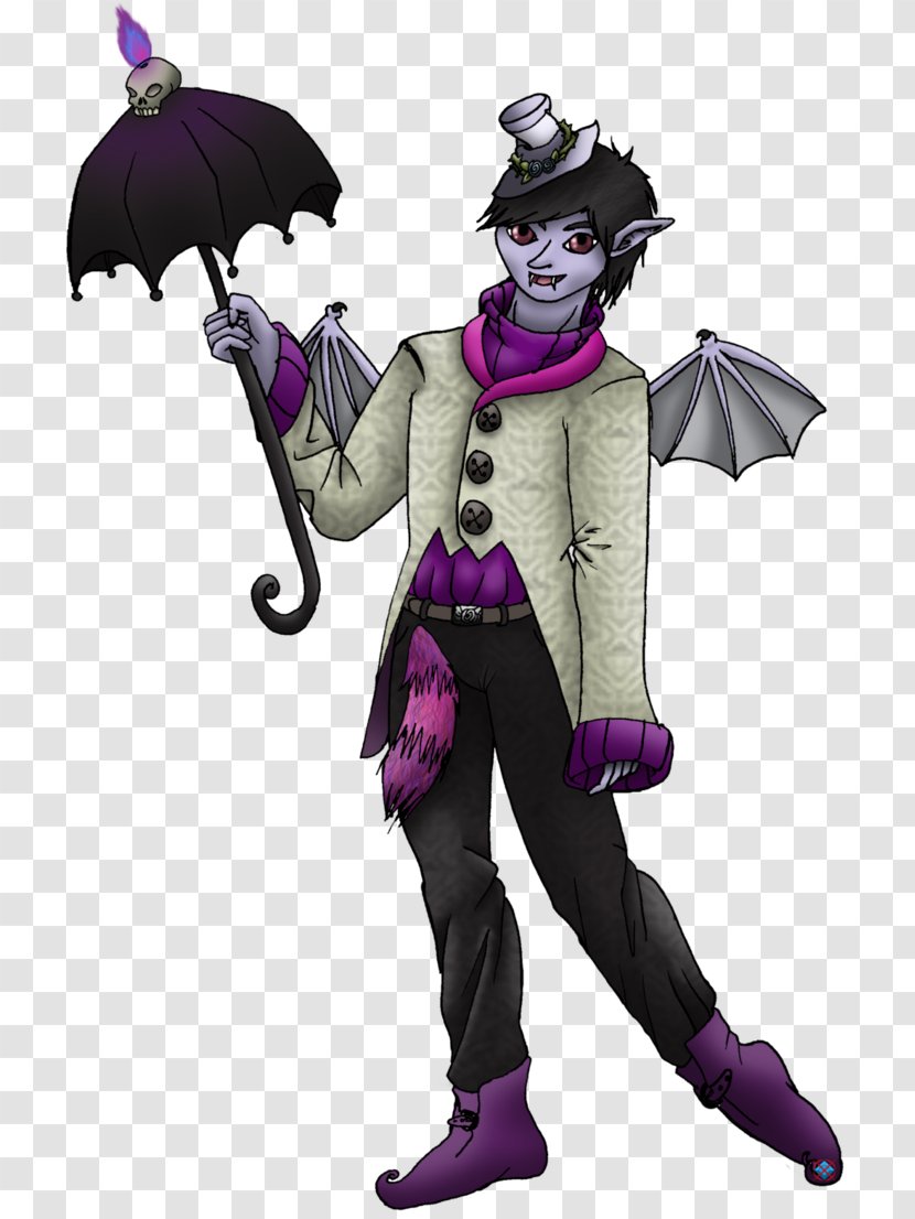 Joker Costume Design Legendary Creature - Headgear Transparent PNG