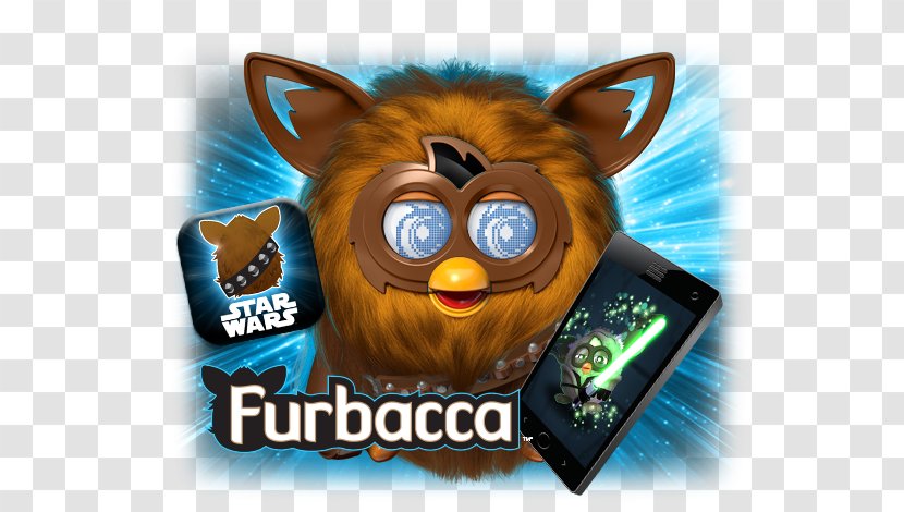 Furby Chewbacca Star Wars Toy Hasbro - Trivial Pursuit Transparent PNG